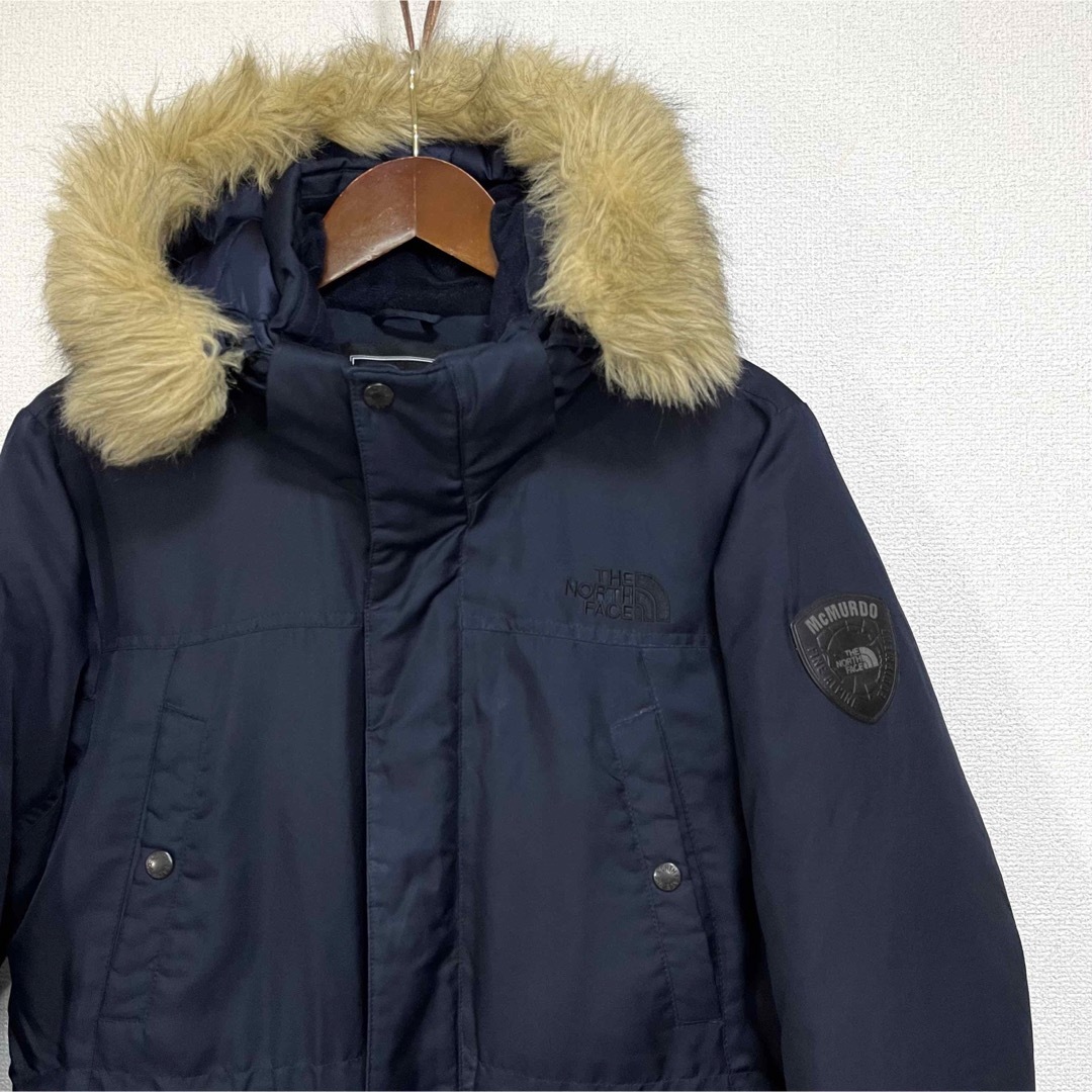 THE NORTH FACE(ザノースフェイス)の美品人気 ノースフェイス マクマード ダウンコート メンズXS フード着脱可能 メンズのジャケット/アウター(ダウンジャケット)の商品写真