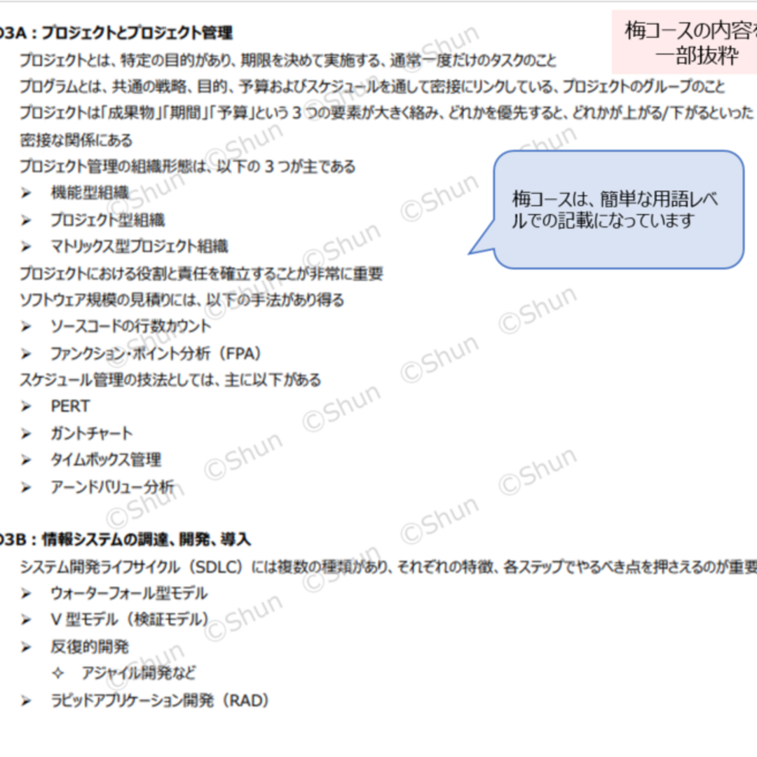 【松コース】CISA 公認情報システム監査人 学習ノート 虎の巻 対策 教材