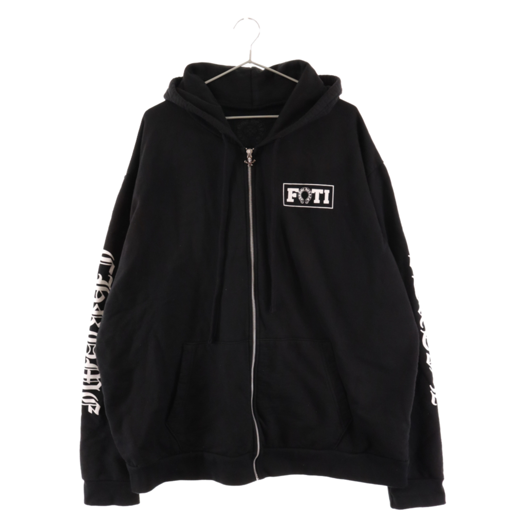 Chrome Hearts - CHROME HEARTS クロムハーツ FOTI ZIP HOODIE ...