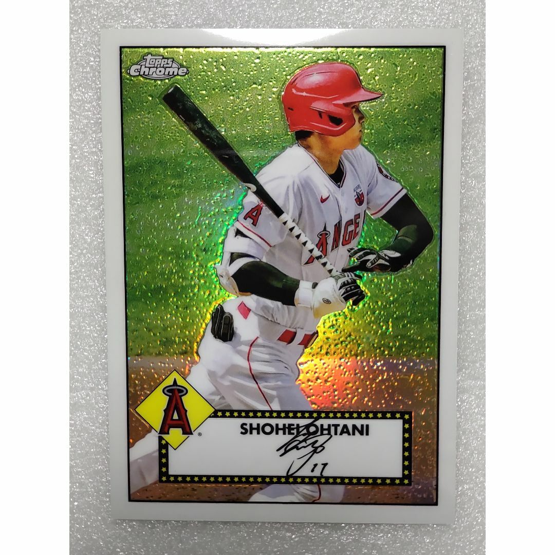 大谷翔平　2021　プリントサイン　TOPPS TC52-43　※Ｅ