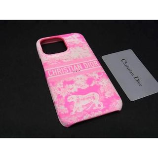 ディオール(Dior)の■美品■ ChristianDior クリスチャンディオール iPhone13 Pro 対応 アイフォンケース レディース ピンク系 BE9030 (その他)