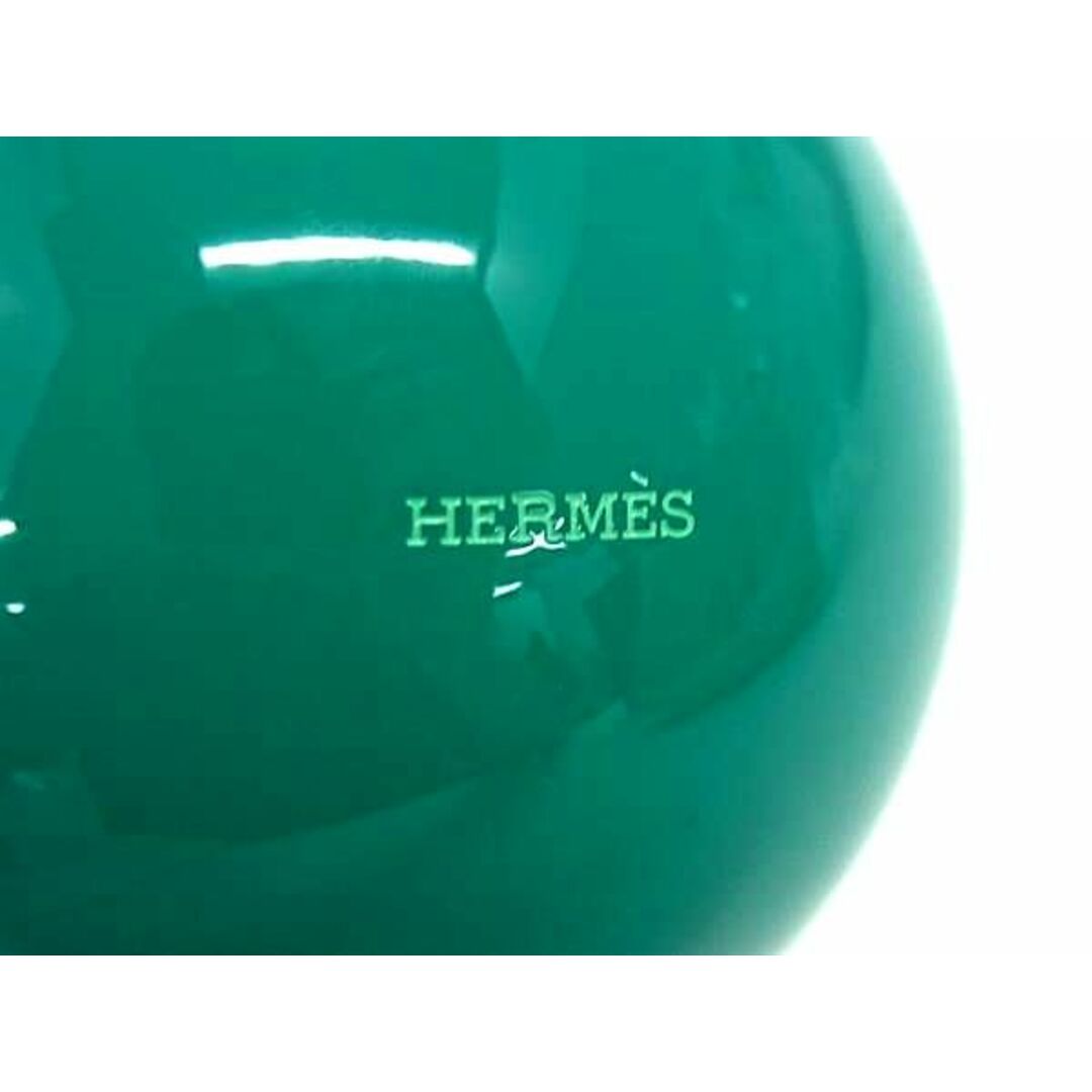 Hermes(エルメス)の■美品■ HERMES エルメス BOULE DE NOEL LIFT LAQUE クリスマス オーナメント オブジェ インテリア グリーン系 AV1762  レディースのファッション小物(その他)の商品写真