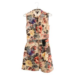 ルイヴィトン(LOUIS VUITTON)のLOUIS VUITTON ルイヴィトン 22AW Floral Dress フローラル ドレス ワンピース ノースリーブひざ丈ワンピース レディース 1AALF3/RW222B SR6 FNRO27(ひざ丈ワンピース)