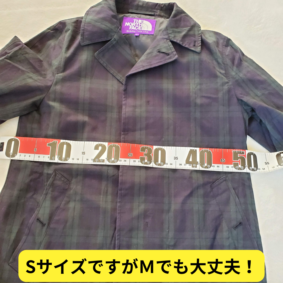 THE NORTH FACE(ザノースフェイス)の別注THE NORTH FACE PURPLE LABEL × BEAMSコート メンズのジャケット/アウター(ステンカラーコート)の商品写真