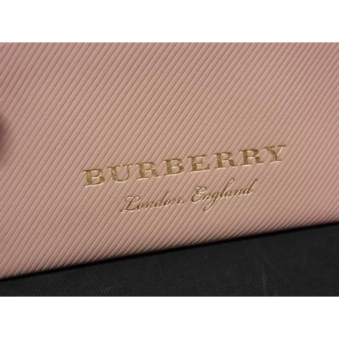 BURBERRY(バーバリー)の■新品■未使用■ BURBERRY バーバリー レザー カードケース カード入れ パスケース 定期入れ ピンク系×ブラウン系 AS8233  レディースのファッション小物(その他)の商品写真