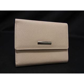 バーバリー(BURBERRY)の■新品■未使用■ BURBERRY バーバリー レザー 三つ折り 財布 ウォレット 小銭入れ 札入れ レディース ベージュ系 BI0462 (財布)