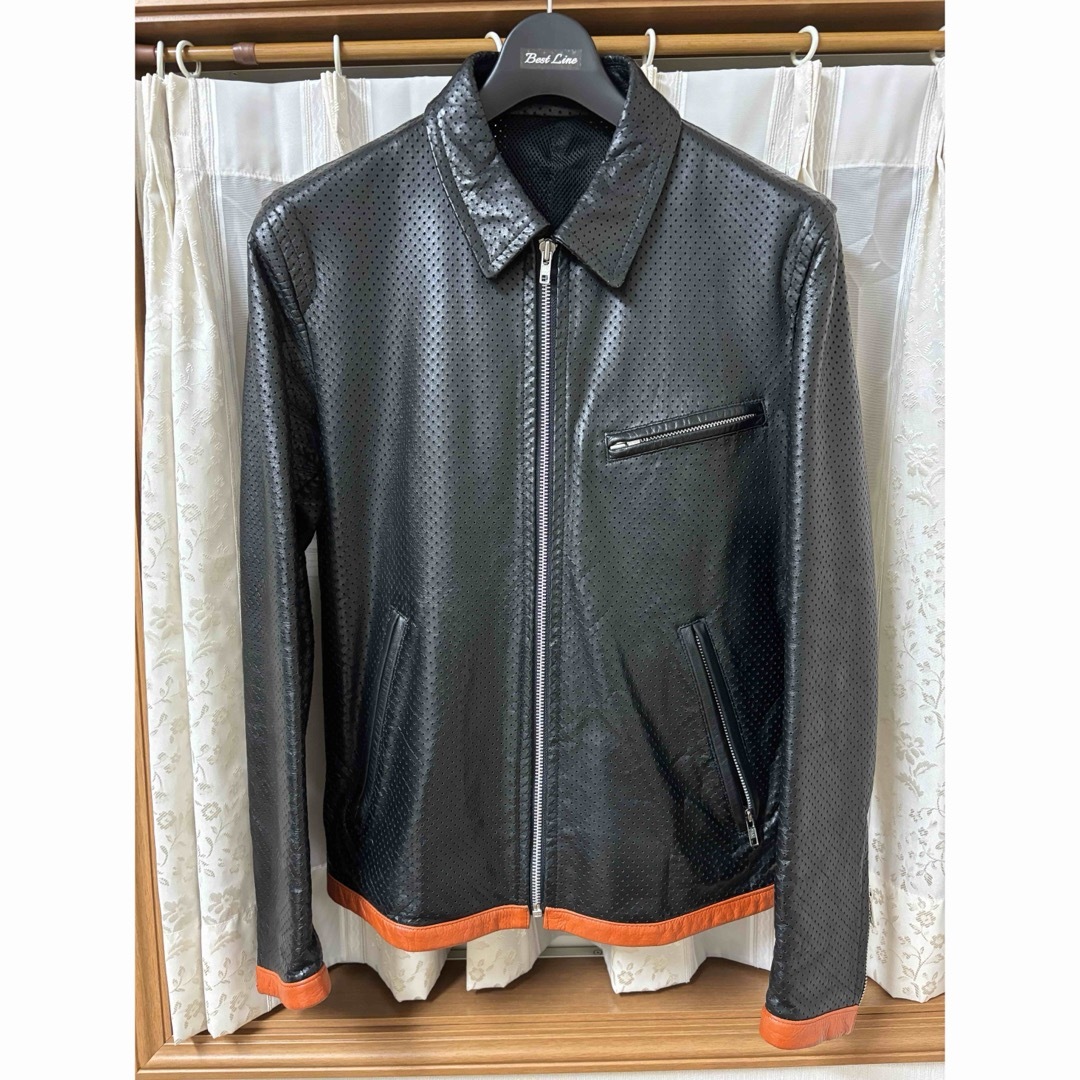 超希少 コムデギャルソンオム シングルライダース レザー 超希少 コムデギャルソンオム シングルライダース レザー