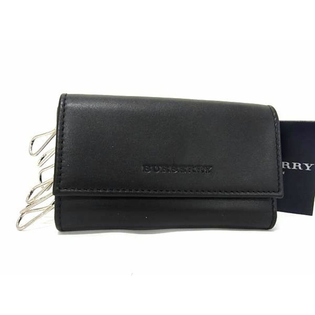 BURBERRY(バーバリー)の■新品■未使用■ BURBERRY バーバリー レザー 6連 キーケース 鍵入れ メンズ レディース ブラック系 AV4637  レディースのファッション小物(その他)の商品写真