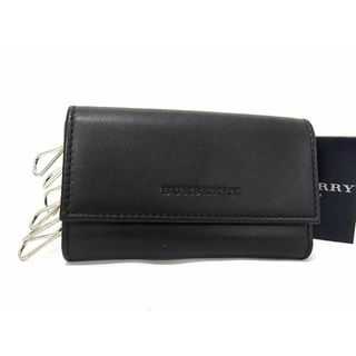 バーバリー(BURBERRY)の■新品■未使用■ BURBERRY バーバリー レザー 6連 キーケース 鍵入れ メンズ レディース ブラック系 AV4637 (その他)