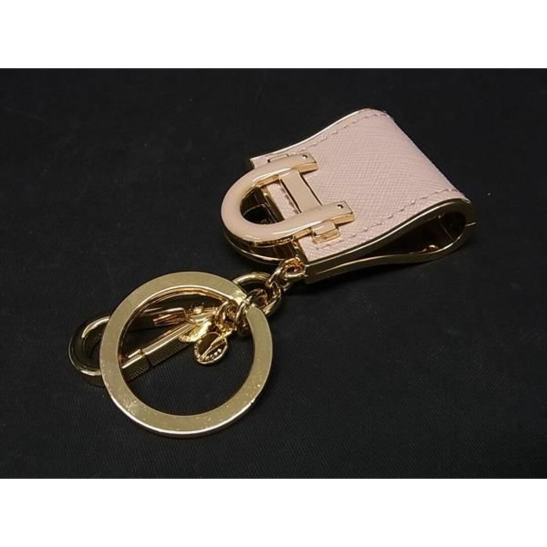 Michael Kors(マイケルコース)の■新品■未使用■ MICHAEL KORS マイケルコース バッグモチーフ キーホルダー バッグチャーム レディース ピンク系×ゴールド系 BE9031  レディースのアクセサリー(その他)の商品写真