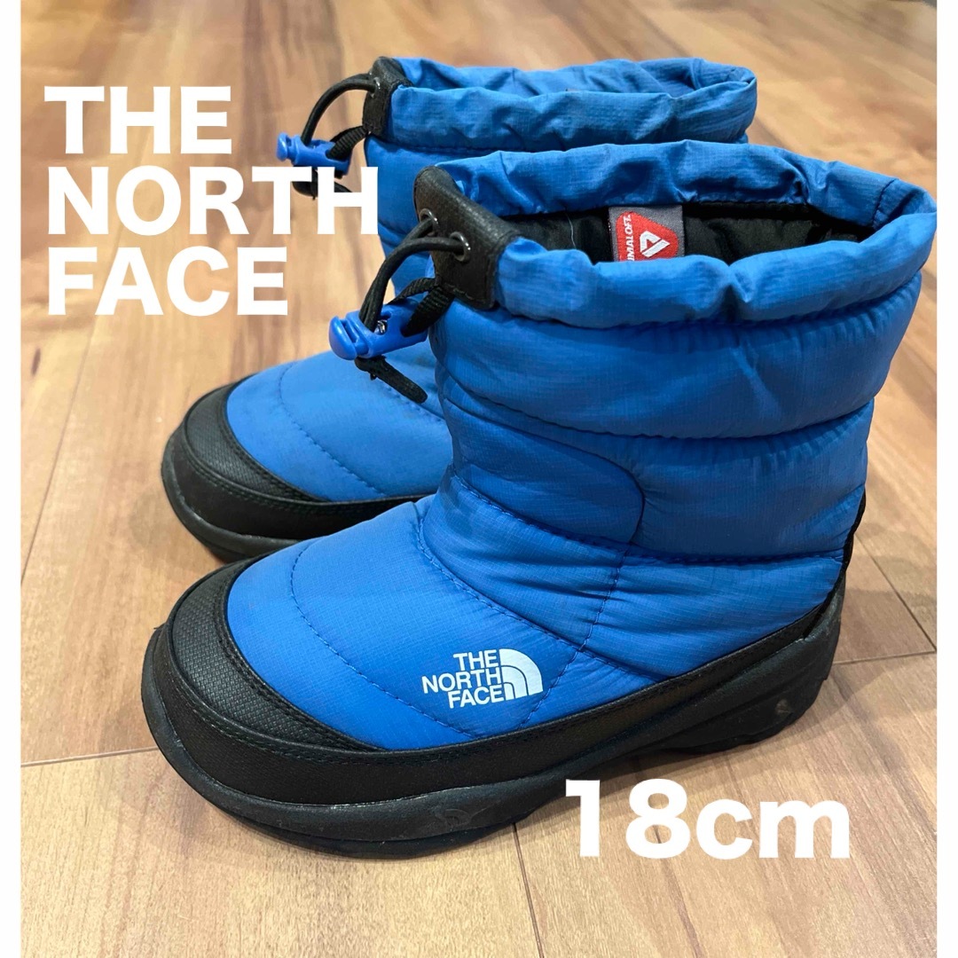 THE NORTH FACE(ザノースフェイス)のTHE NORTH FACE スノーブーツ　18cm キッズ　ノースフェイス キッズ/ベビー/マタニティのキッズ靴/シューズ(15cm~)(ブーツ)の商品写真