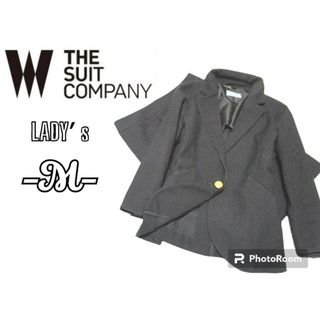 スーツカンパニー(THE SUIT COMPANY)のレディースM◇THE SUIT COMPANY◇オールシーズンスーツ 黒(スーツ)