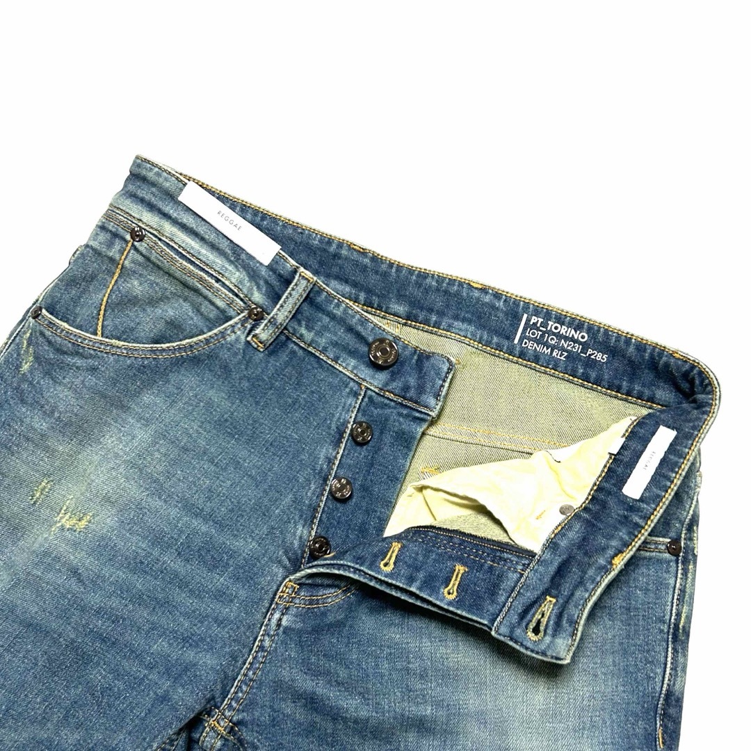 Pt(ピーティ)の新品【PT DENIM TORINO REGGAE デニムパンツ438】チルコロ メンズのパンツ(デニム/ジーンズ)の商品写真