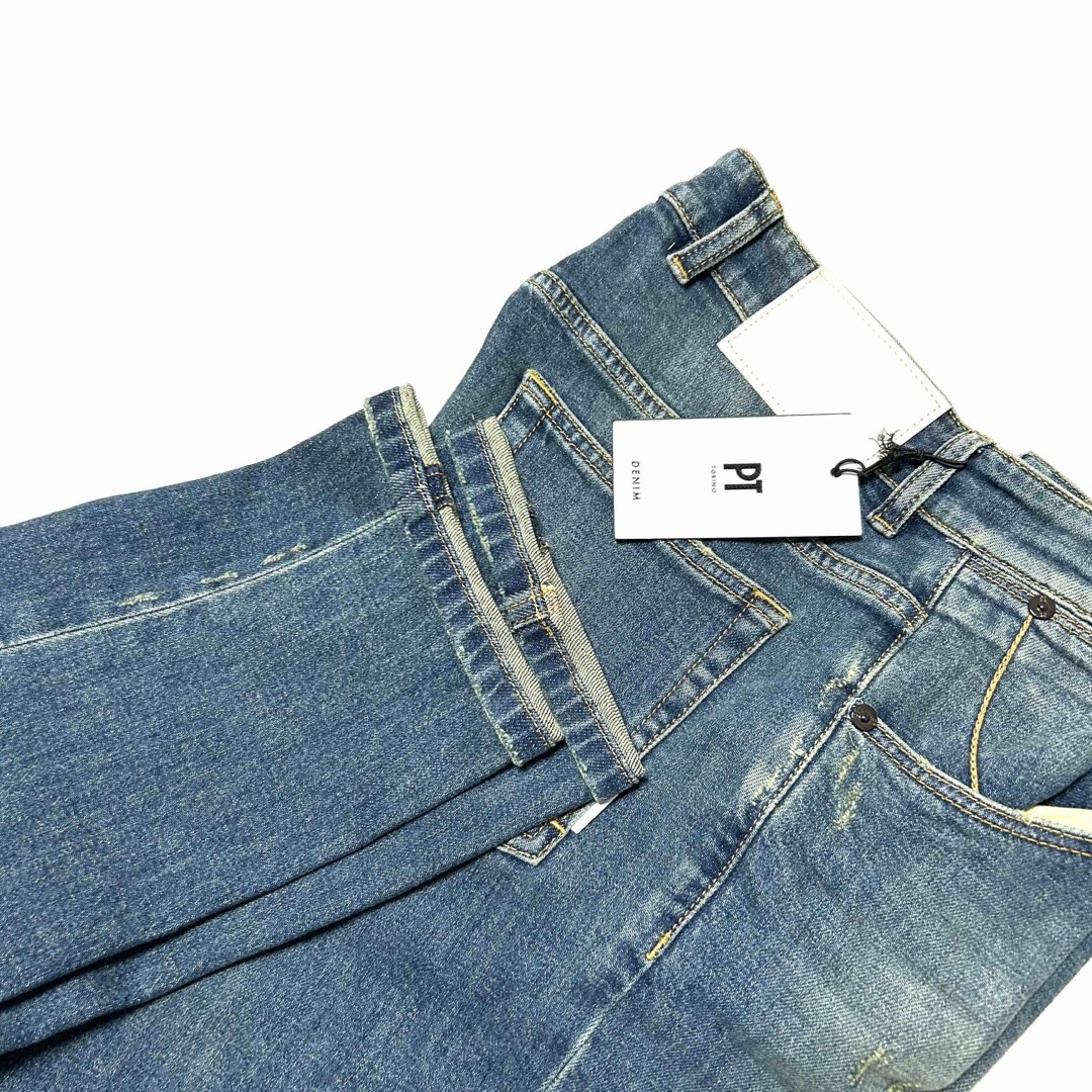 Pt(ピーティ)の新品【PT DENIM TORINO REGGAE デニムパンツ438】チルコロ メンズのパンツ(デニム/ジーンズ)の商品写真