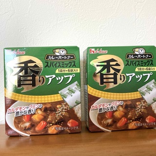 ハウスショクヒン(ハウス食品)の《2箱》カレーパートナー　スパイスミックス　香りアップ(調味料)