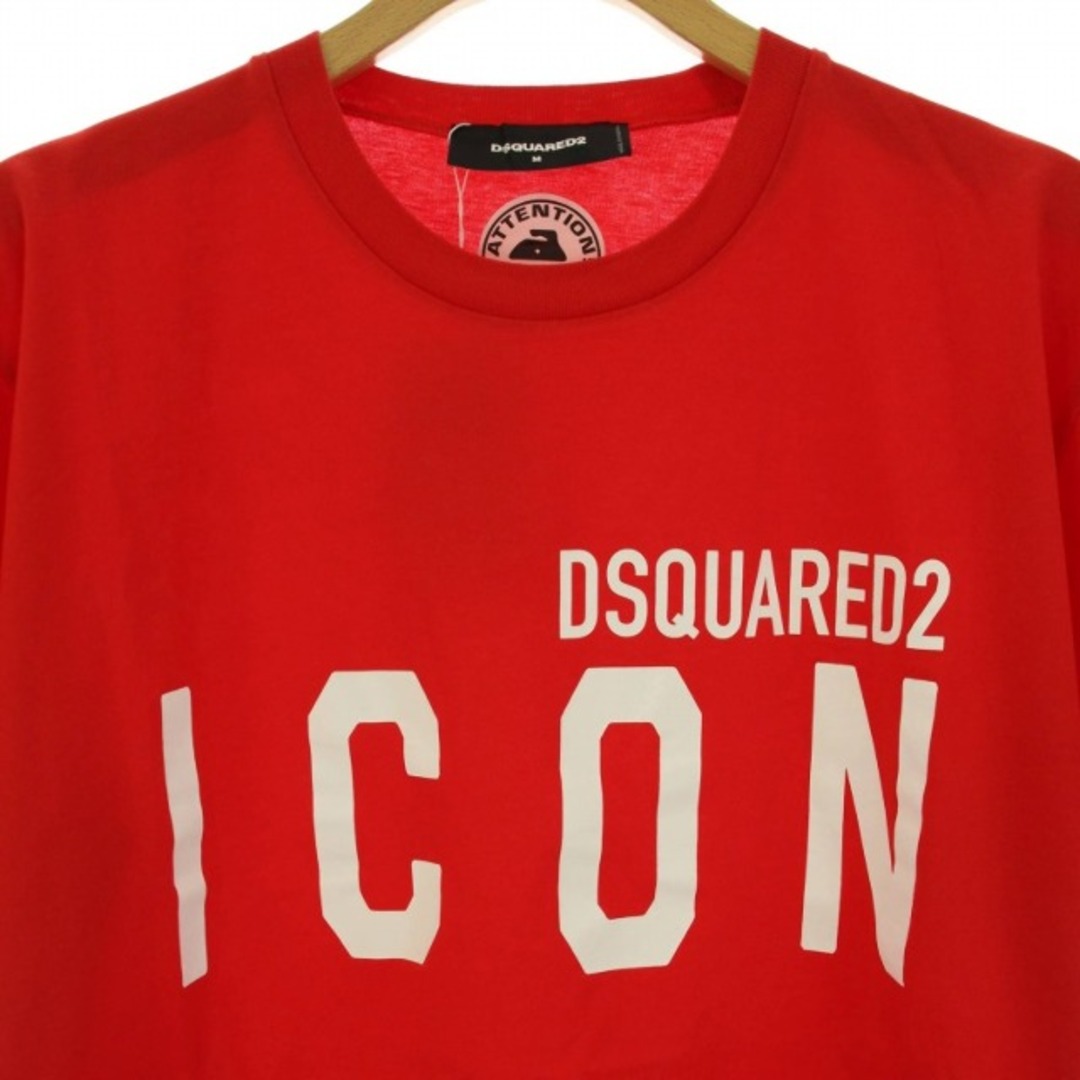 DSQUARED2(ディースクエアード)のDSQUARED2 タグ付き クルーネックTシャツ プリント 半袖 メンズのトップス(Tシャツ/カットソー(半袖/袖なし))の商品写真