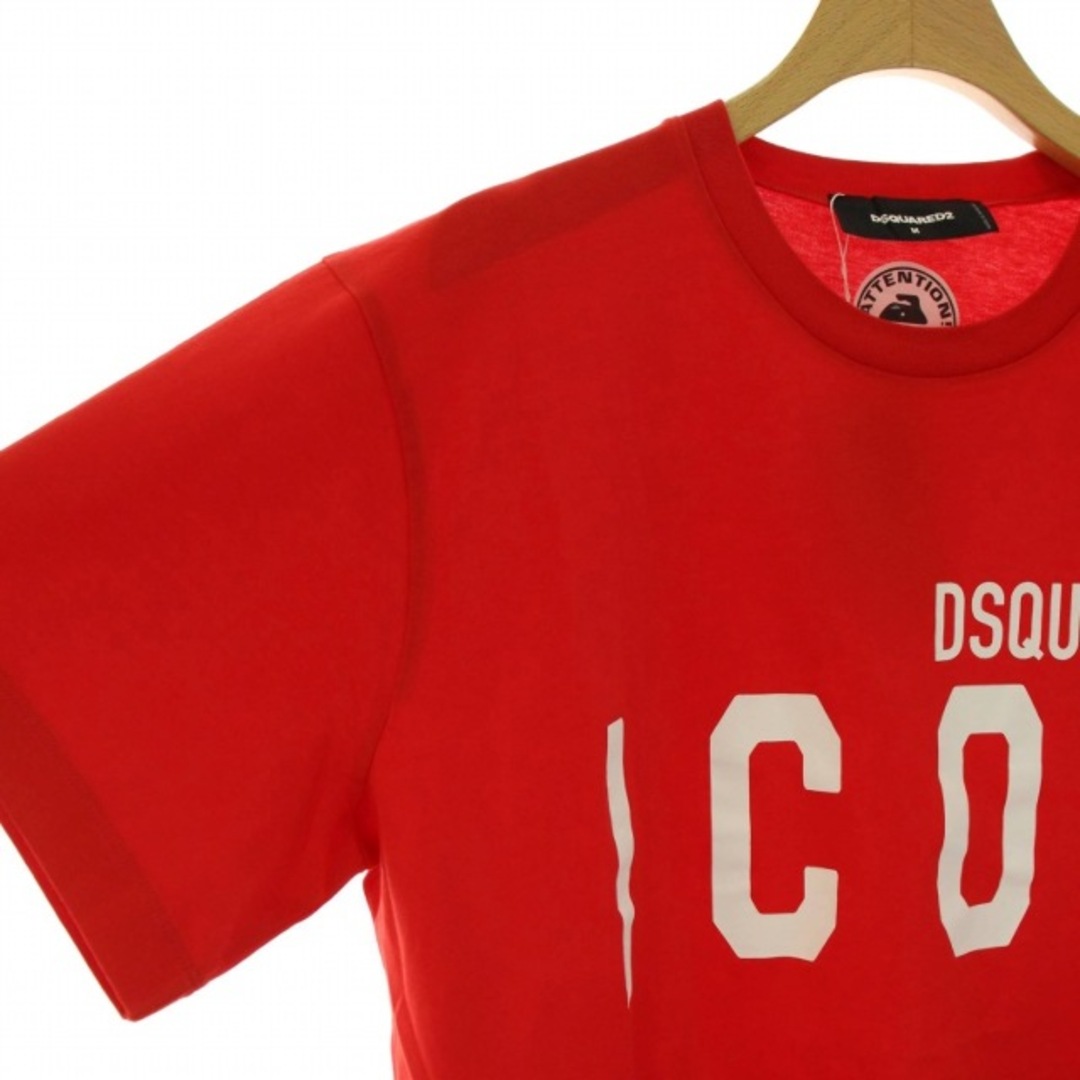 DSQUARED2(ディースクエアード)のDSQUARED2 タグ付き クルーネックTシャツ プリント 半袖 メンズのトップス(Tシャツ/カットソー(半袖/袖なし))の商品写真