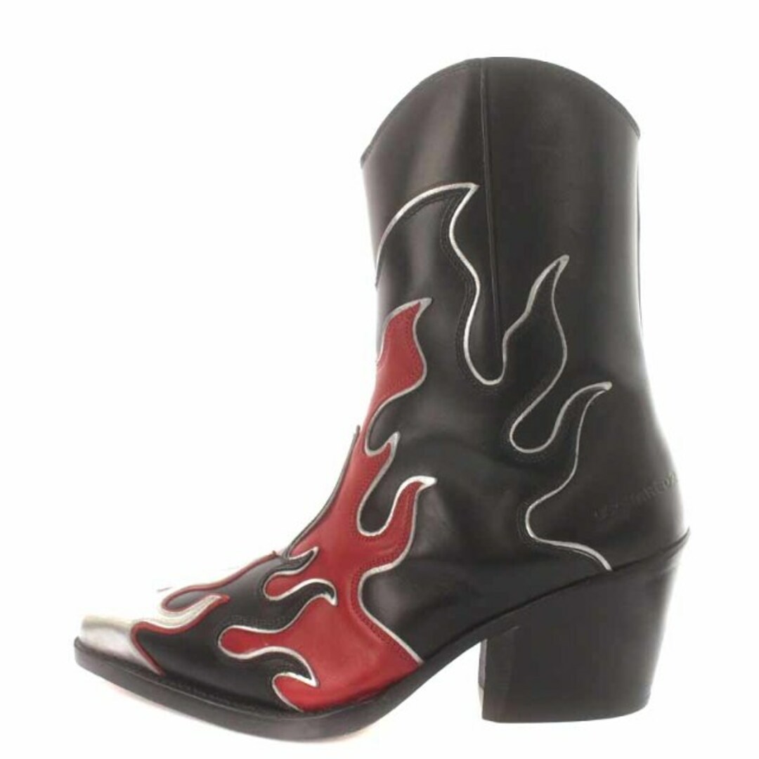 DSQUARED2(ディースクエアード)のDSQUARED2 ウエスタンブーツ ミドルブーツ 43 28.7cm 黒 メンズの靴/シューズ(ブーツ)の商品写真