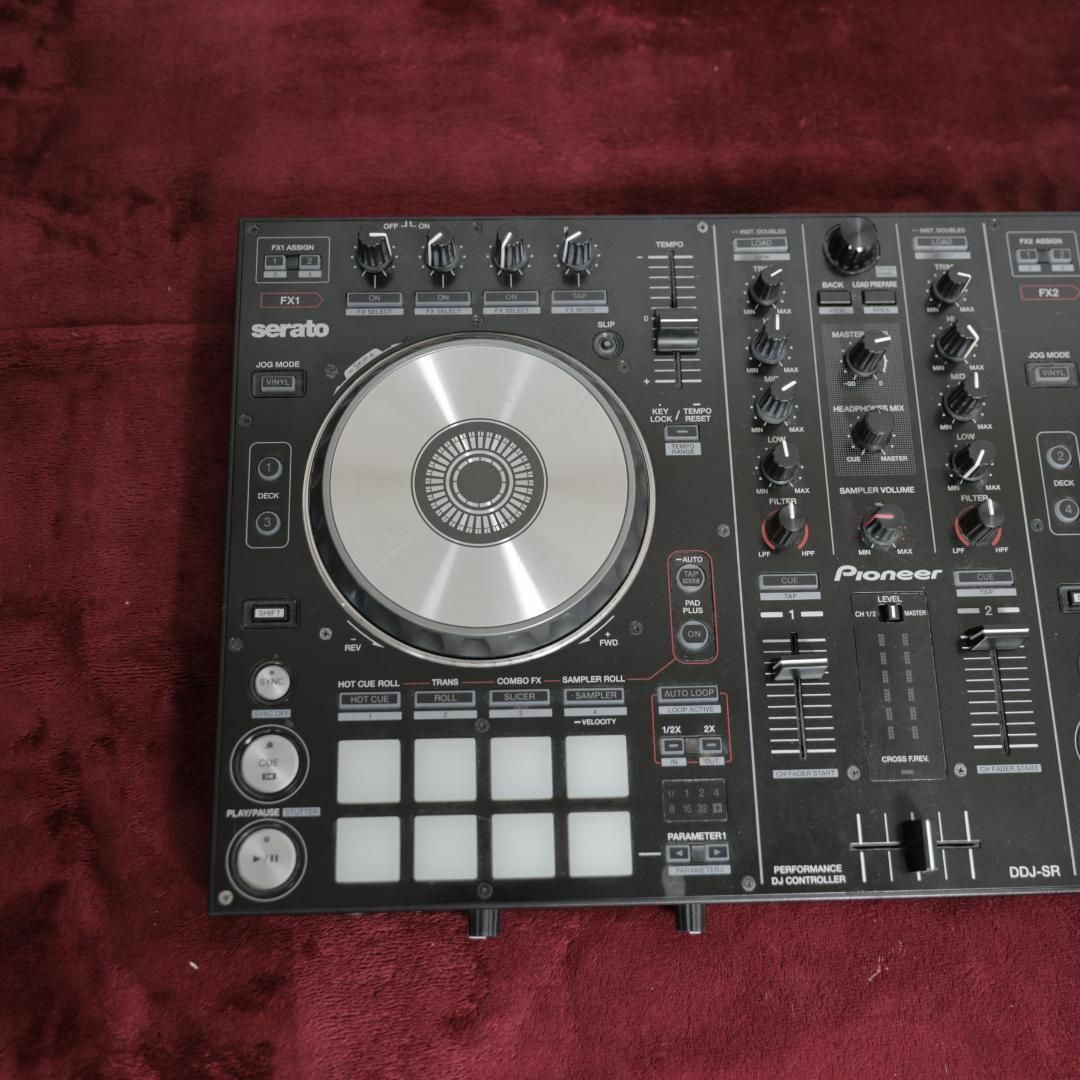 【6999】 Pioneer DDJ-SR パイオニア DJコントローラー 楽器のDJ機器(ターンテーブル)の商品写真