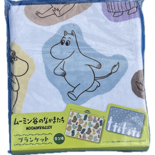 ムーミン(MOOMIN)のムーミン谷のなかまたち　ブランケット　膝掛け　(キャラクターグッズ)