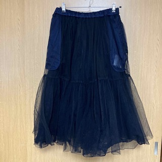 あり生地の厚さCOMME des GARCONS GIRL ロング・マキシ丈スカート XS