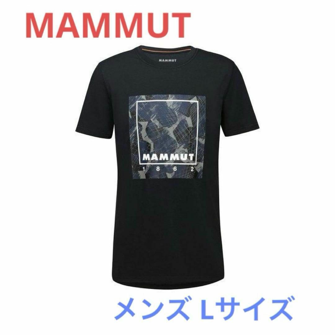 Mammut(マムート)の希少 Lサイズ MAMMUT マムート 半袖 ロゴTシャツ メンズ 登山 メンズのトップス(Tシャツ/カットソー(半袖/袖なし))の商品写真