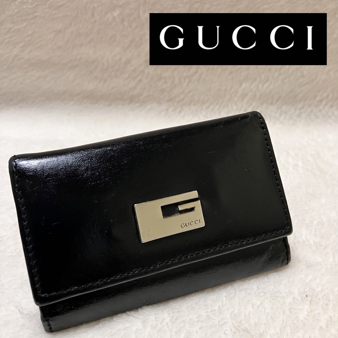 Gucci(グッチ)のGUCCI レザー  6連 key ケース メンズのファッション小物(キーケース)の商品写真