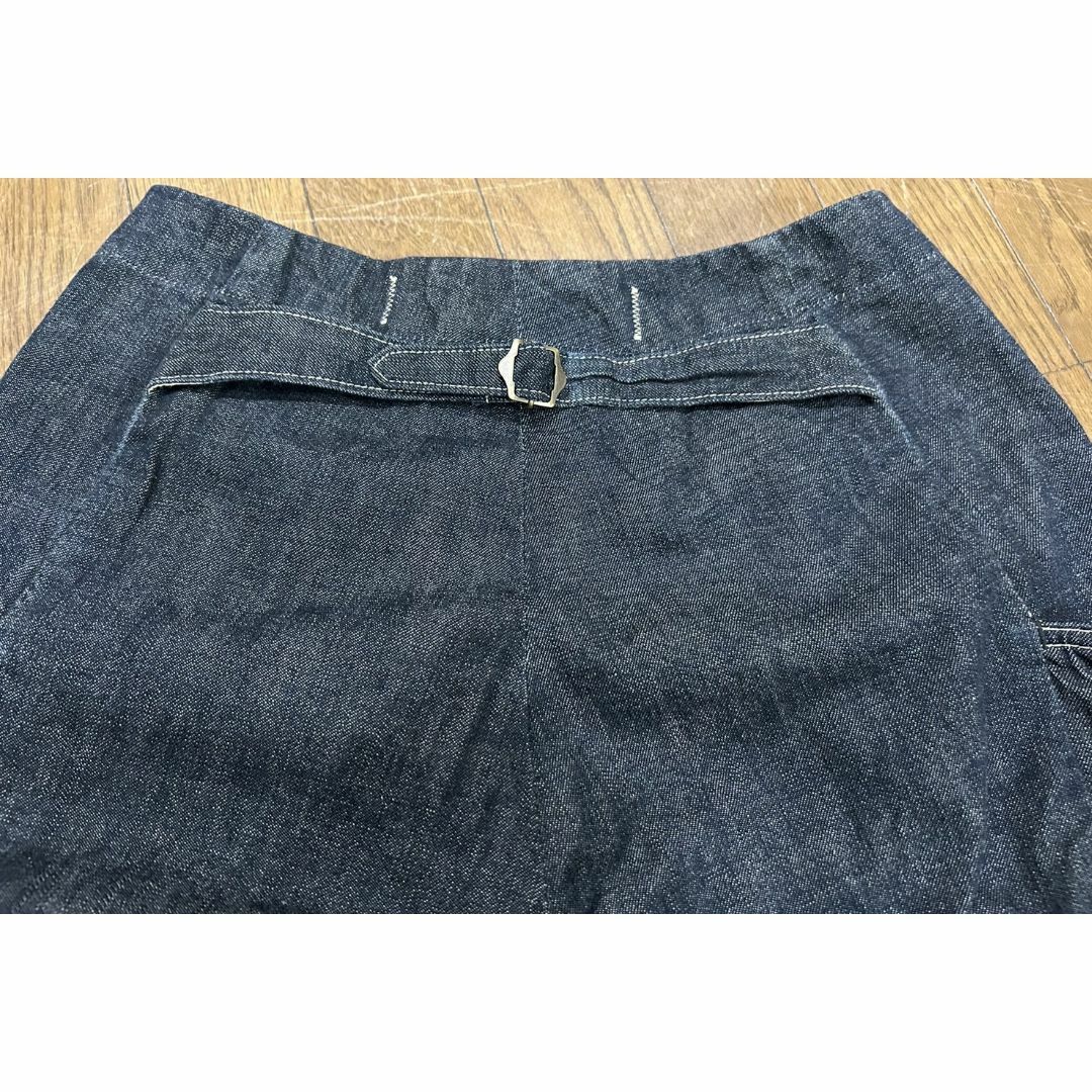 ＊KAPITAL 岡山御津工場産 インディゴ ワイド デニムパンツ 0/XS