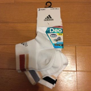 アディダス(adidas)の[新品] adidas レディースソックス　３足組(ソックス)