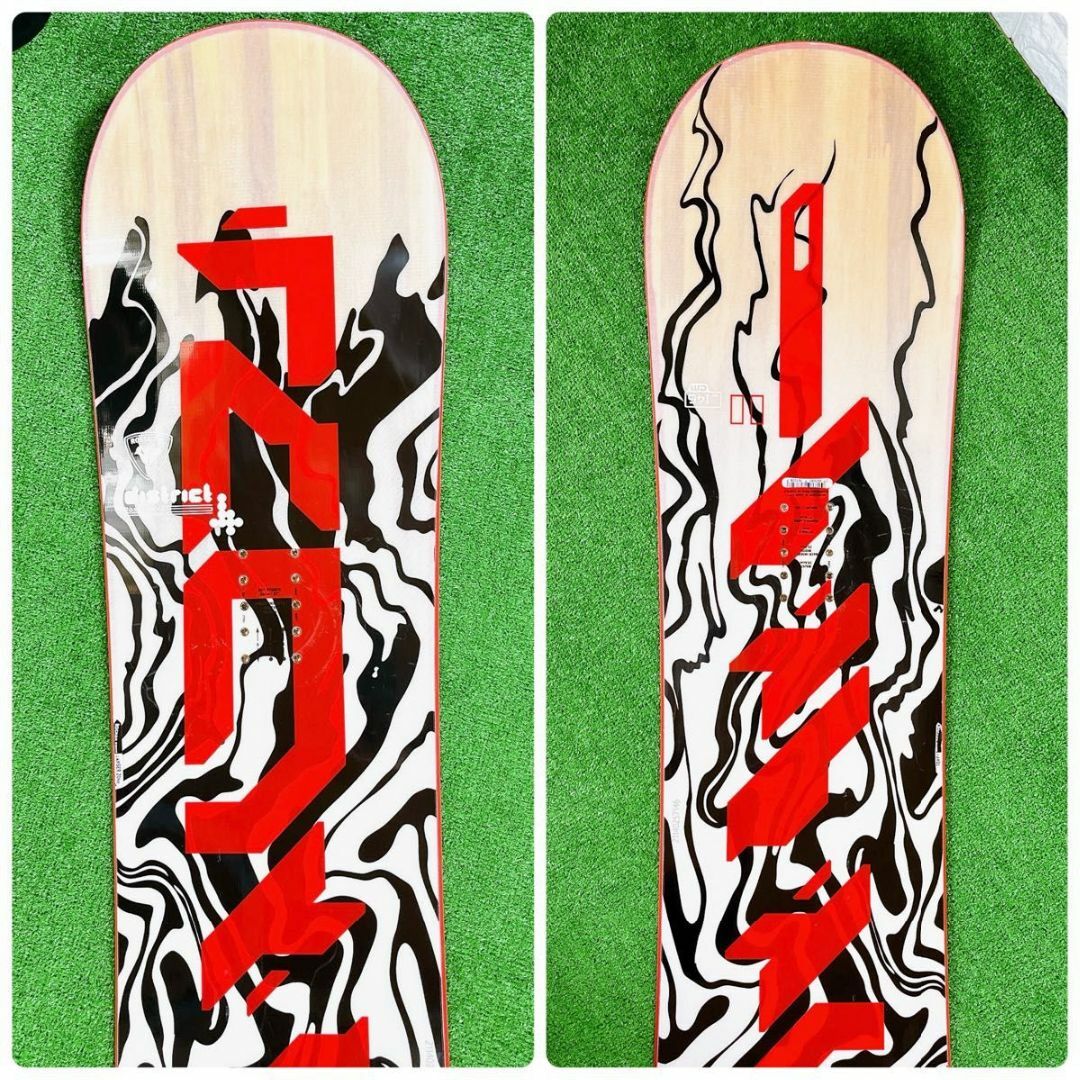 ROSSIGNOL(ロシニョール)のメンズ3点 スノーボード ロシニョール DISTRICT 146cm スポーツ/アウトドアのスノーボード(ボード)の商品写真