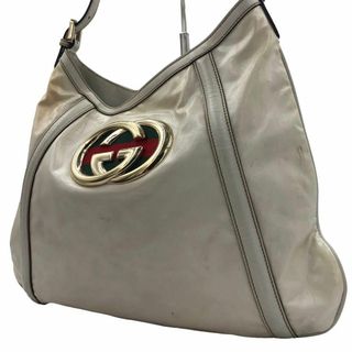 グッチ(Gucci)の希少 美品 グッチ ニューブリット シェリーライン GG 肩かけ トートバッグ(トートバッグ)