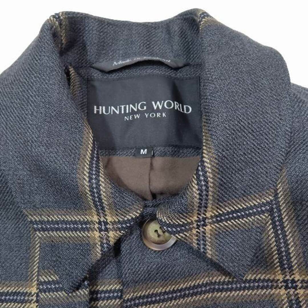 HUNTING WORLD ハンティングワールド ウール コート メンズ 50