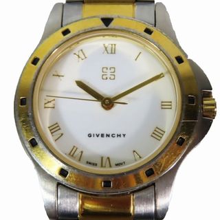 ジバンシィ(GIVENCHY)のジバンシィ ジャンク品 コンビカラー レディースウォッチ 4Gロゴ(腕時計)