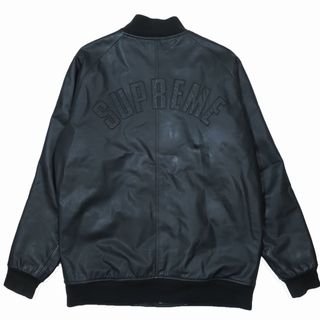 シュプリーム(Supreme)のシュプリーム アーチロゴ オールレザー スタジャン スタジアムジャンパー (スタジャン)