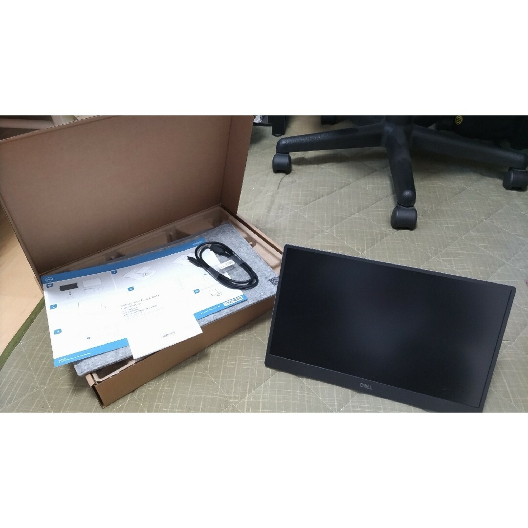 DELL(デル)のDell コラボレーションシリーズC1422H 14インチ ポータブルモニタ－ スマホ/家電/カメラのPC/タブレット(ディスプレイ)の商品写真