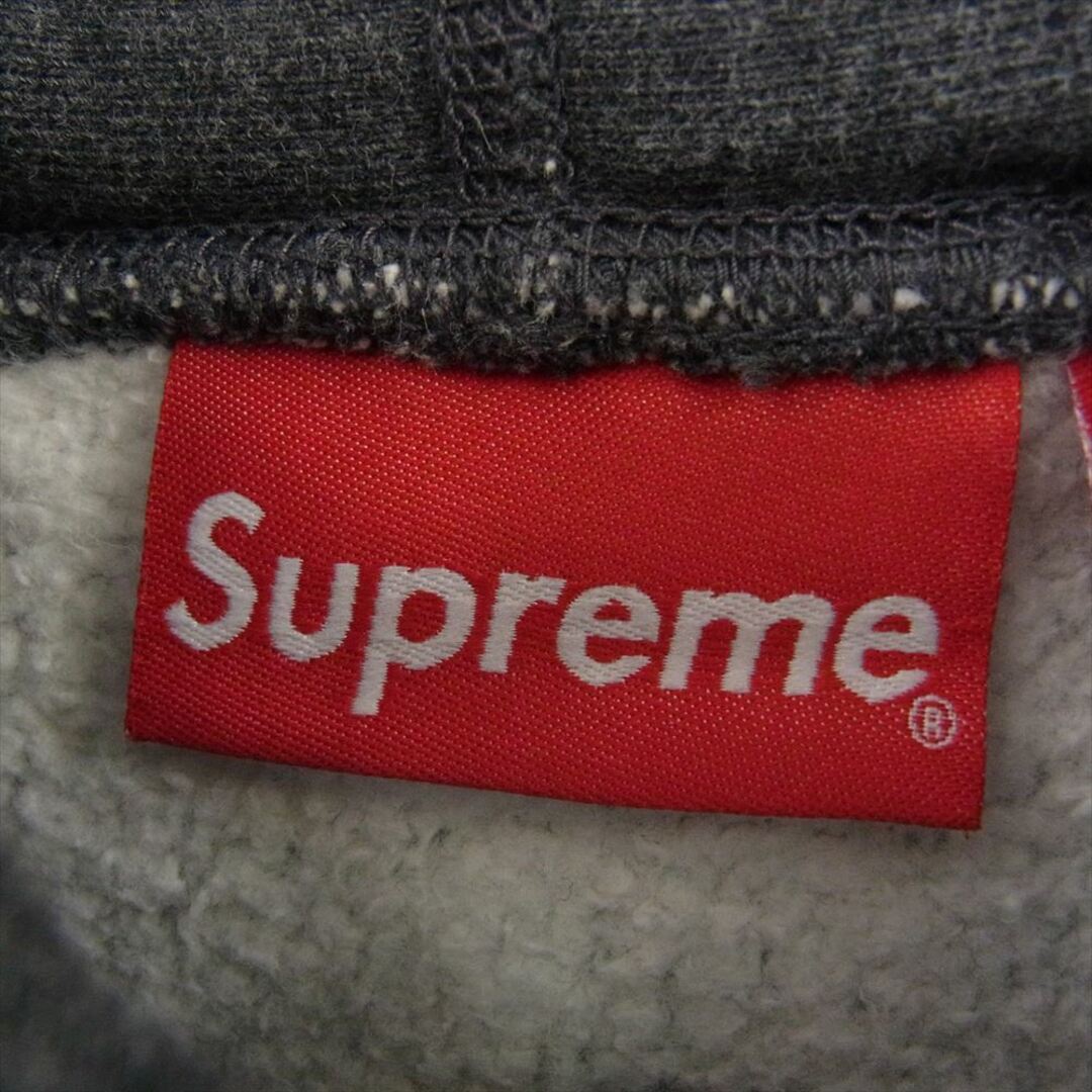 Supreme(シュプリーム)のSupreme シュプリーム パーカー 21AW  Box Logo Hooded Sweatshirt ボックス ロゴ  フーデッド スウェット シャツ パーカー チャコール グレー系 L【中古】 メンズのトップス(パーカー)の商品写真