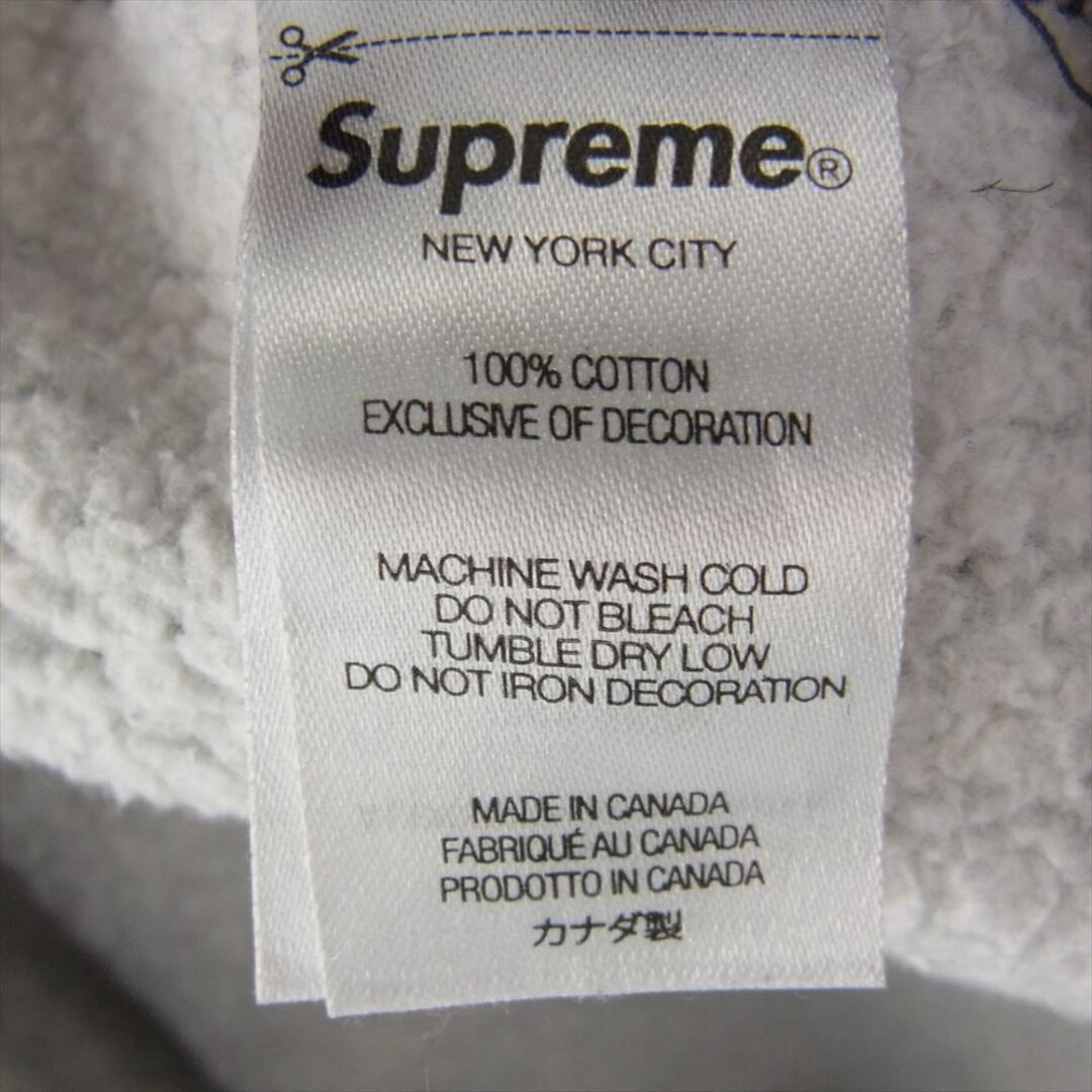 Supreme(シュプリーム)のSupreme シュプリーム パーカー 21AW  Box Logo Hooded Sweatshirt ボックス ロゴ  フーデッド スウェット シャツ パーカー チャコール グレー系 L【中古】 メンズのトップス(パーカー)の商品写真