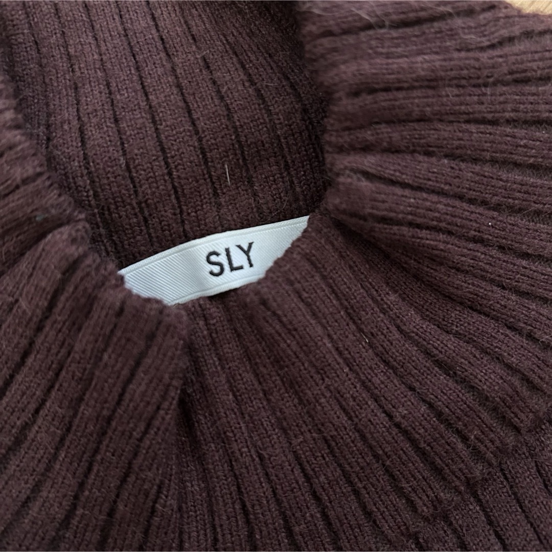 SLY(スライ)のSLY ニットワンピース レディースのワンピース(ミニワンピース)の商品写真