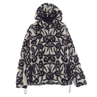 シュプリーム(Supreme)のSupreme シュプリーム ジャケット 21AW Celtic Knot Reversible WINDSTOPPER Fleece Hooded Jacket  ケルティックノット リバーシブル ウインドストッパー フリース フーデッド ジャケット ブラック系 オフホワイト系 L【中古】(その他)