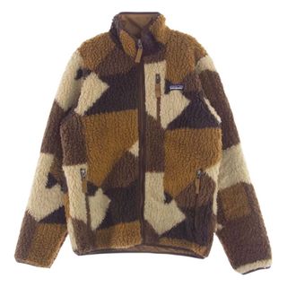 パタゴニア(patagonia)のpatagonia パタゴニア ジャケット 14AW 23060 14年製 CLASSIC RETRO-X CARDIGAN クラシック レトロX カーディガン フリース ジャケット ブラウン系 S【中古】(その他)