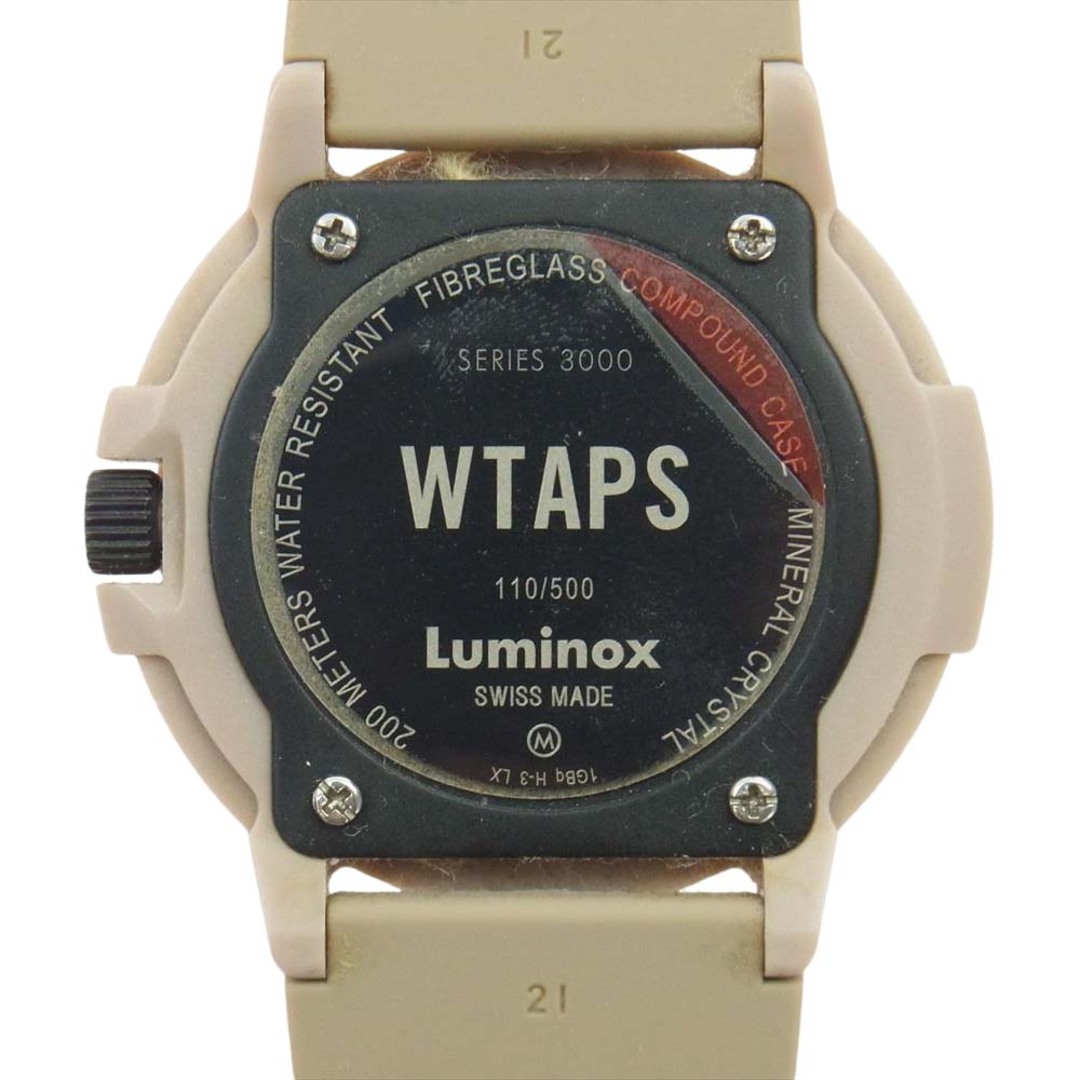 W)taps(ダブルタップス)のWTAPS ダブルタップス 時計  × ルミノックス LUMINOX Ref.3001.WTAPS.LTD 腕時計 ベージュ系【中古】 メンズの時計(腕時計(アナログ))の商品写真