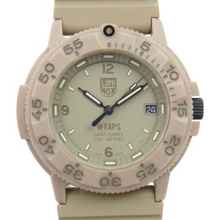 WTAPS ダブルタップス 時計  × ルミノックス LUMINOX Ref.3001.WTAPS.LTD 腕時計 ベージュ系【中古】