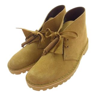 クラークス(Clarks)のClarks クラークス ブーツ 261627037085 Desert Rock Oakmoss Suede スウェード デザート ロック スエード ブーツ ライトブラウン系 26.5cm【美品】【中古】(ブーツ)