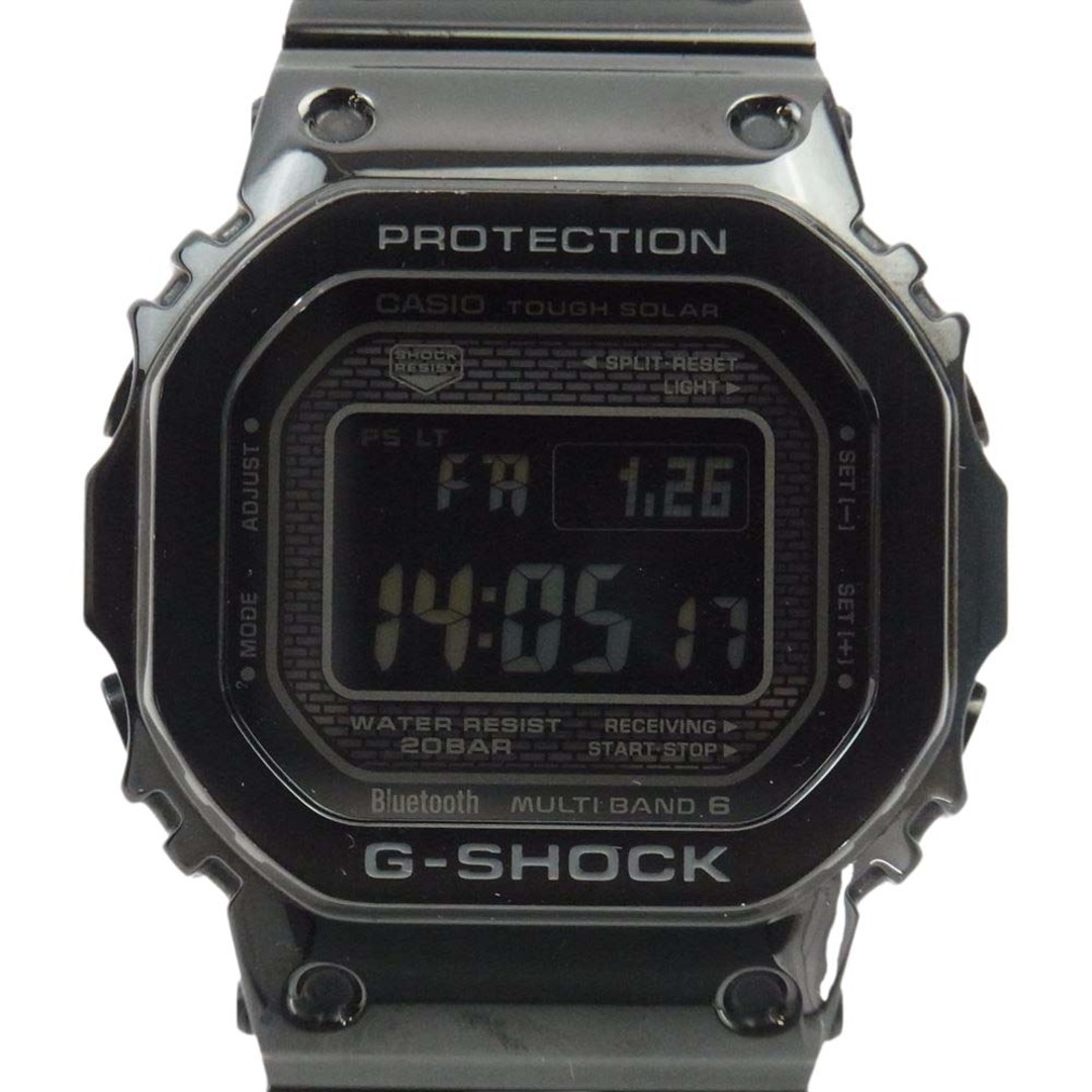 約19cmバンド幅G-SHOCK ジーショック 時計 GMW-B5000GD-1JF フルメタル Bluetooth タフソーラー リストウォッチ 腕時計 ブラック系