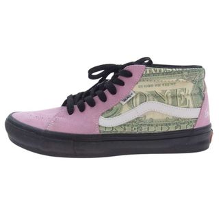 シュプリーム(Supreme)のSupreme シュプリーム スニーカー 23SS × Vans Dollar Skate Grosso Mid Pink バンズ ドル スケート グロッソ ミッド ピンク スニーカー マルチカラー系 27.5cm【中古】(スニーカー)