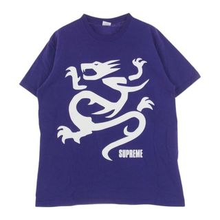 シュプリーム(Supreme)のSupreme シュプリーム Ｔシャツ Mobb Deep Dragon Tee モブ ディープ ドラゴン 半袖 Tシャツ パープル系 L【中古】(シャツ)