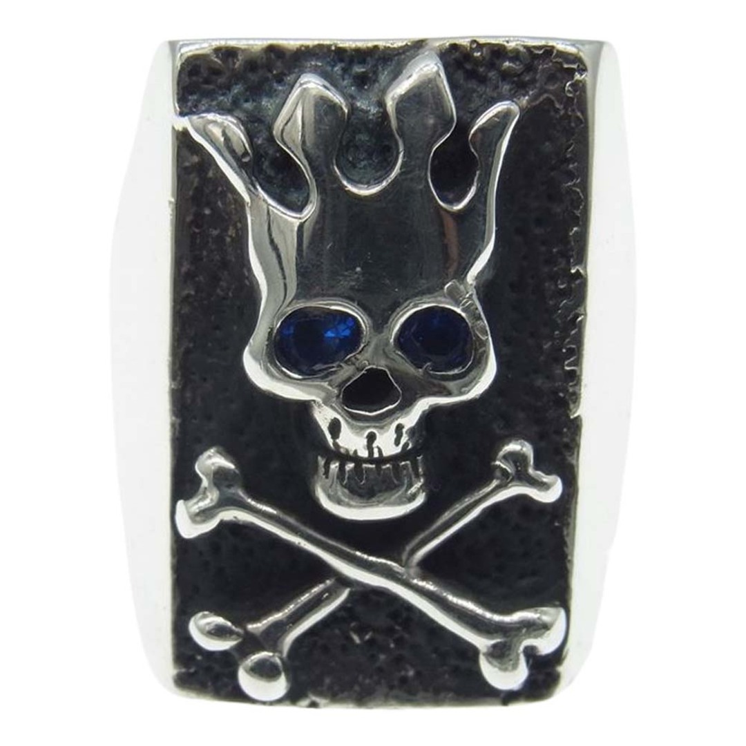 FLASHPOINT(フラッシュポイント)のFLASHPOINT フラッシュポイント リング SKULL RING メキシカン スカル リング #24.5 シルバー系 24.5号【中古】 メンズのアクセサリー(リング(指輪))の商品写真