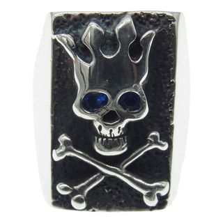 FLASHPOINT フラッシュポイント リング SKULL RING メキシカン スカル リング #24.5 シルバー系 24.5号【中古】