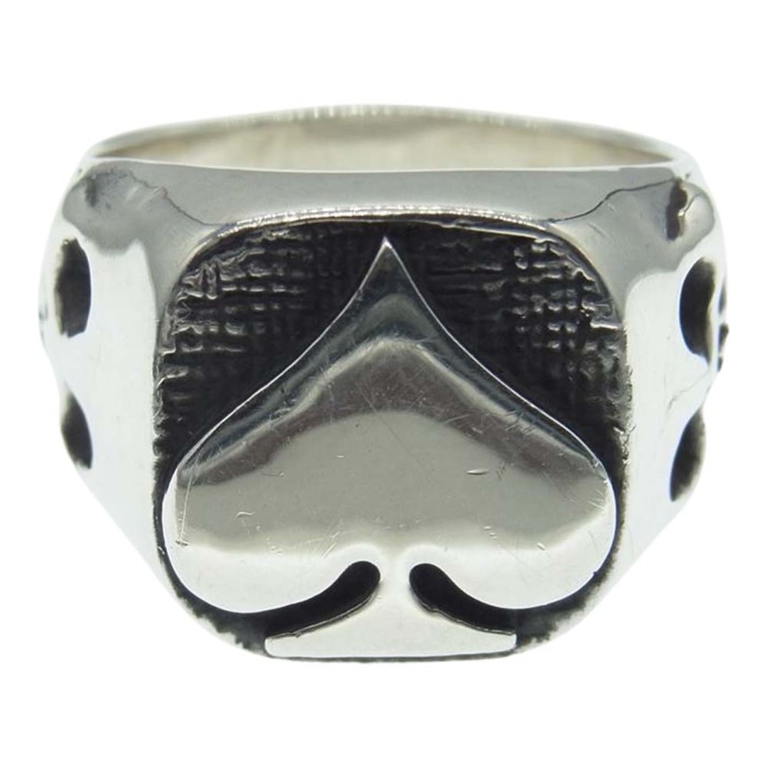 FLASHPOINT(フラッシュポイント)のFLASHPOINT フラッシュポイント リング SPADE SKULL RING スペード スカル リング #24 シルバー系 24号【中古】 メンズのアクセサリー(リング(指輪))の商品写真