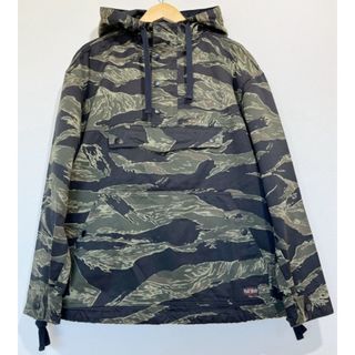 フラットヘッド(THE FLAT HEAD)のTHE FLAT HEAD（フラットヘッド） FN-OJ-C005 TIGER STRIPE ANORAK PARKA　タイガーカモ ストライプ アノラック パーカー【A31253-007】(パーカー)